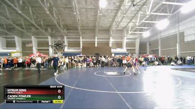 190 V Cons. Round 2 - Hyrum King, Spanish Fork V vs Caden Fowler, Spanish Springs V