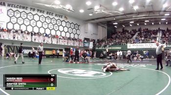 126 lbs 7th Place Match - Maven Reid, Buckeye (Medina) vs Sawyer Smith, Perkins (Sandusky)