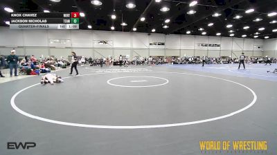 85 lbs Quarterfinal - Knox Chavez, Northern Colorado 14U vs Jackson Nicholas, Team Wyoming 14U