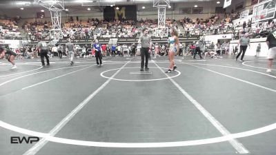 120 lbs Rr Rnd 1 - Eva Luna-Ellis, Guthrie vs Jersey Yanes, Tulsa Blue T Panthers