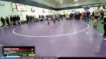 138 lbs Champ. Round 1 - Konner Carlson, Ellensburg vs Gus Amerson, Newberg