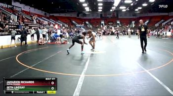 160 lbs Cons. Round 3 - Jamarion Richards, Ruffin Trained vs Seth Lindsay, Ground Zero