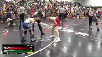 77 lbs Cons. Round 1 - Ben Carter, London vs Zayne Knisely, Adena