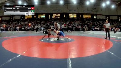 132-2A/1A Champ. Round 1 - Tanner Halling, Boonsboro vs Canaan Cornish, Parkside