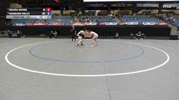 207 lbs 5th Place Match - Selena Mares, Grand View vs Madeline Welch, Life