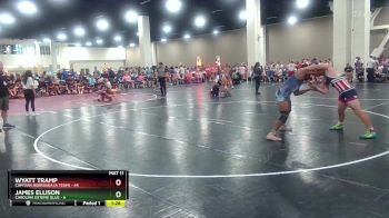 175 lbs Finals (2 Team) - Wyatt Tramp, Capitian Nebraska (A Team) vs James Ellison, Carolina Exteme Blue