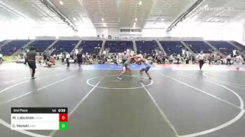 116 lbs 2nd Place - Mikah Labuanan, Team Maui vs Chase Manski, Swamp Monsters