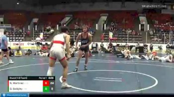 180 lbs Round 5 (6 Team) - Derek Badgley, Funky Monkeys Grey vs Nick Martinez, MI Pitbulls