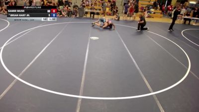 157 lbs Champ. Round 1 - Samir Muse, MN vs Brian Hart Jr., IL