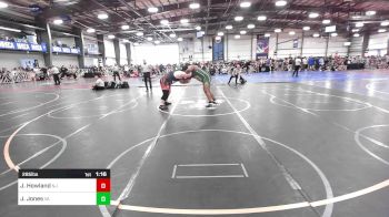 285 lbs Round Of 64 - Jacob Howland, NJ vs James Jones, VA