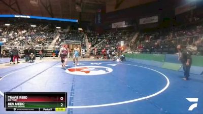 2A-285 lbs Cons. Round 2 - Travis Reed, Big Piney vs Ben Niedo, Wyoming Indian