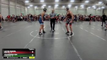 190 lbs Round 2 (8 Team) - Jacob Endzel, Rebellion vs Youngwan Kim, Scanlan WA