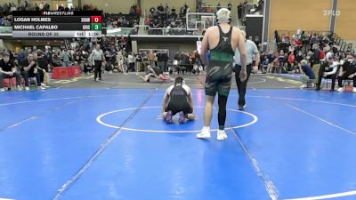 190 lbs Round Of 32 - Logan Holmes, Shawsheen vs Michael Capalbo, Griswold/Wheeler