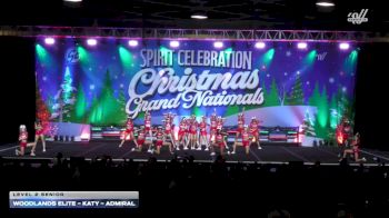 Woodlands Elite - Katy - Admiral [2025 L2 Senior] 2025 Spirit Celebration Christmas Grand Nationals