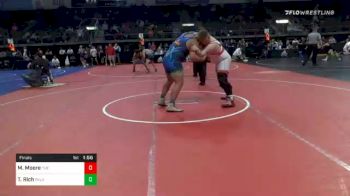 288 lbs Final - Matthew Moore, The Community vs Tyler Rich, Oklahoma Wrestling Academy