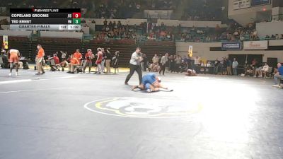 190 lbs Quarterfinal - Copeland Grooms, James Island vs Ted Ernst, Fort Mill