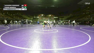 190 lbs Consi Of 8 #2 - Alejandro Rodriquez, Bakersfield vs Fisher Amabisca, Kingsburg
