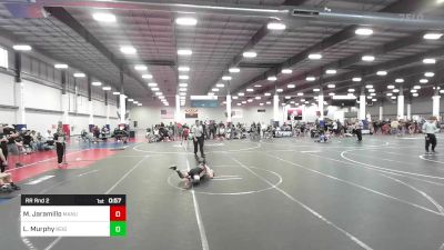 70 lbs Rr Rnd 2 - Max Jaramillo, Manu vs Lucas Murphy, Reign WC