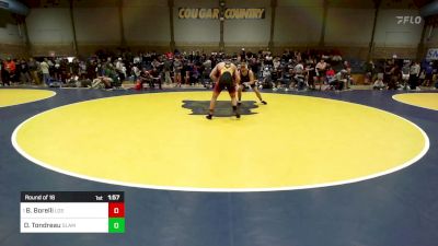 193 lbs Round Of 16 - Brokton Borelli, Los Banos vs Dylan Tondreau, SLAM Academy (NV)