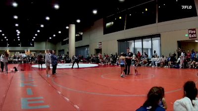 62 lbs Semis & 3rd Wb (16 Team) - Jolene Prapuolenis, NC National Team vs Arya Robertson, AR-15 Pink