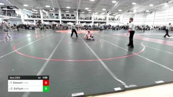 138 lbs Semifinal - Ty Stewart, Tyngsborough/Dracut vs Christopher Galligan, North Attleborough