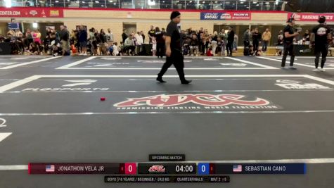 Jonathon Vela Jr vs Sebastian Cano 2024 ADCC Austin Open