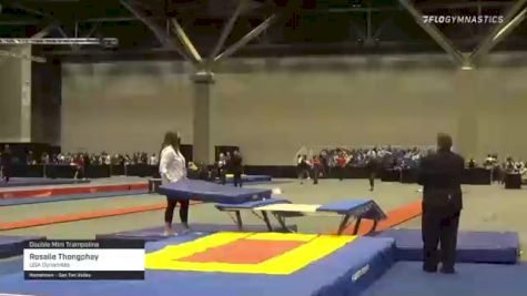 Rosalie Thongphay - Double Mini Trampoline, USA Dynamites - 2021 USA Gymnastics Championships