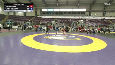 124 lbs Semifinal - Linda Holeman, Western New England vs Gianna Silva, Norwich