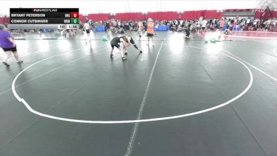 132 lbs Round 2 (8 Team) - Connor Cutsinger, Waunakee vs Bryant Peterson, United North Central