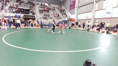 65 kg Champ. Rd Of 64 - Julian Smith, Thoroughbred Wrestling Academy vs Amber Hunter, Western Maryland Wrestling Club