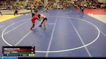 195 lbs Cons. Round 2 - Sebastian Sauter, Luxemburg-Casco vs Bryant Correa, Kaukauna