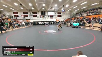 77 lbs Cons. Semi - Braxten Link, Greybull MS vs Madden Cooley, Rocky Mountain Middle School