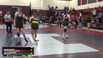 130 lbs Quarterfinal - Kylee Shoop, West Delaware, Manchester vs Lexy Petersen, Bettendorf