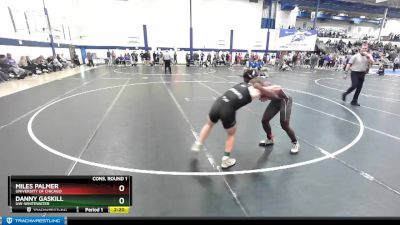 141 lbs Cons. Round 1 - Miles Palmer, University Of Chicago vs Danny Gaskill, UW-Whitewater