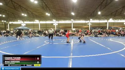 95 lbs Cons. Round 2 - Chance Tucker, Canfield Middle School vs Ryan Swensen, South Fremont