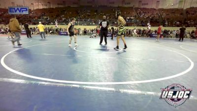 98 lbs Consi Of 16 #1 - Aiden Bradt, Highlander Youth vs Tre' Meurer, Panhandle RTC