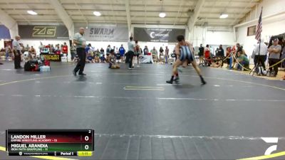 145 lbs Round 1 (6 Team) - Miguel Arandia, Iron Faith Grappling vs Landon Miller, Empire Wrestling Academy