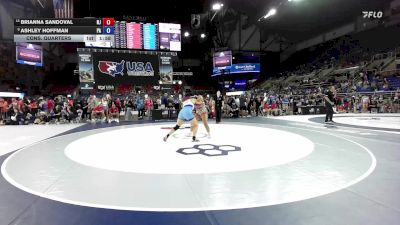 190 lbs Cons. Quarters - Brianna Sandoval, NJ vs Ashley Hoffman, PA