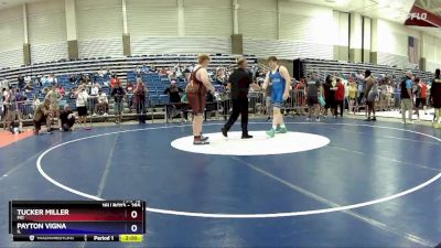 285 lbs Quarterfinal - Tucker Miller, MO vs Payton Vigna, IL