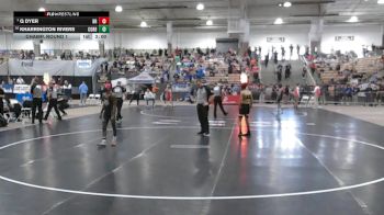 AA 106 lbs Champ. Round 1 - Q Dyer, Bradley Central High School vs Kharrington Rivers, Cordova High School