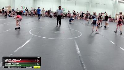 60 lbs Round 4 (8 Team) - Logan Vallalla, Mat Assassins vs Dante Magno, Warhawks Wrestling