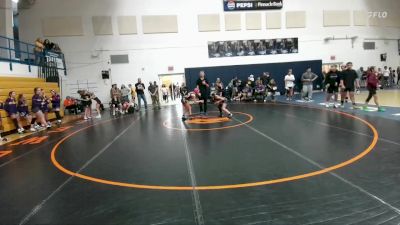 72-79 lbs Round 3 - Roxy White, Thermopolis Middle School vs Addalynn Miller, Worland Middle School