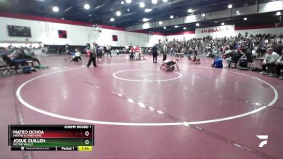 126 lbs Champ. Round 1 - Josue Guillen, Victor Valley vs Mateo Ochoa, Martin Luther King