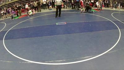 83 lbs Cons. Round 3 - Jax Eyre, COWAN WRESTLING ACADEMY vs Kayden Smith, Carbon Wrestling