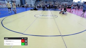 170 lbs Rr Rnd 3 - Trammel Robinson, Michigan Grapplers Blue vs Cy Fowler, BoomRanch