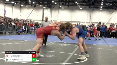 184 lbs Rd Of 16 - Evan Bockman, Iowa State vs Gerrit Nijenhuis, Cal State Bakersfield