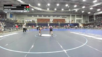 149 lbs Cons. Round 3 - Aiden Tak, NYU vs Brandon Ribeiro, Ithaca