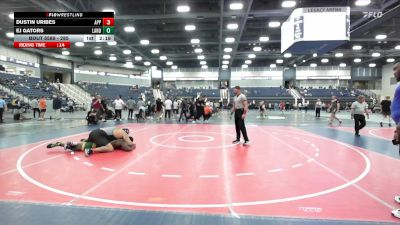 285 lbs Cons. Round 6 - Dustin Uribes, Apprentice School vs Ej Gators, LANDER