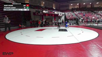 130 lbs Rr Rnd 3 - Coriana Green, Putnam City vs Anna Dux, Rogers High School Girls