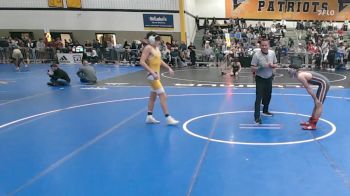 133Tan lbs Rr Rnd 2 - Anthony Samuels, Sacred Heart vs Gino Manta, Hofstra